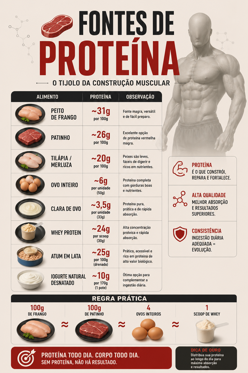 Capa do ebook Fontes de Proteina